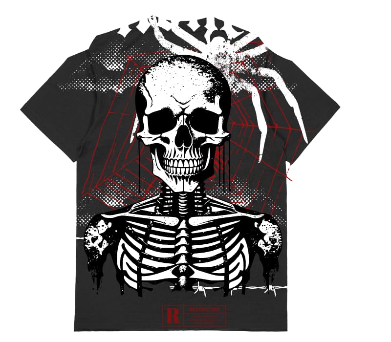 Venom Skull Streetwear Tee